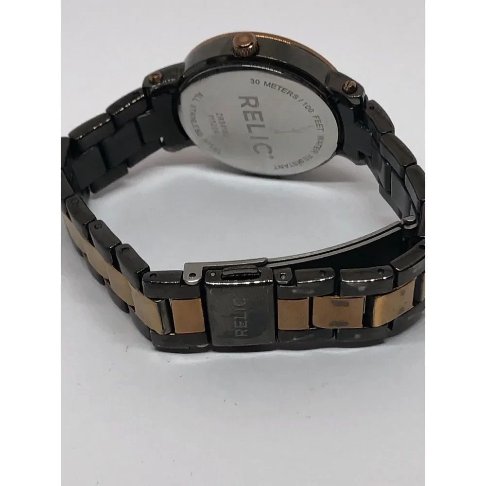 Relic ZR34182 Women's Stainless Steel Analog Quartz Genuine Wrist Watch DV19